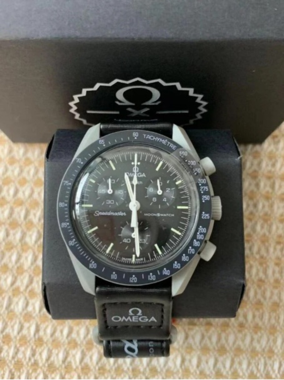 Swatch X Omega Bioceramic Moonswatch Mission To Moon Watch💗